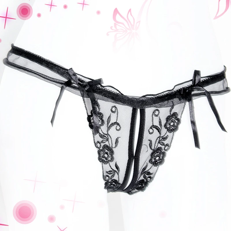 Women Black Lace Sexy Lingerie Novelty Exotic Open Crotch Thongs G-string Women Knickers Fashion Sexy Underwear Exotic Panties
Women Black Lace Sexy Lingerie Novelty Exotic Open Crotch Thongs G-string Women Knickers Fashion Sexy Underwear Exotic Panties