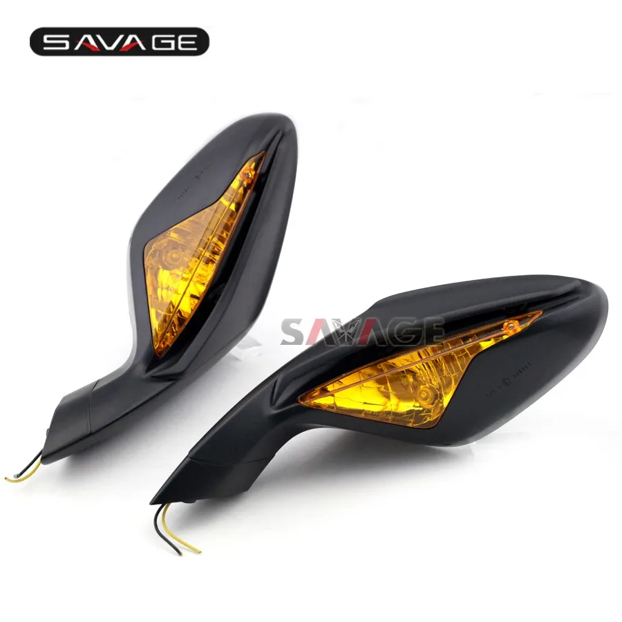 For MV Agusta F3 800/675 2012-2014 Motorcycle Side Rearview Rear View Mirrors with Turn Signals Blinker
For MV Agusta F3 800/675 2012-2014 Motorcycle Side Rearview Rear View Mirrors with Turn Signals Blinker