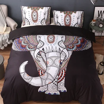 Elephant printed Bohemia bedding set Twin Full Queen sizes Duvet Cover set with pillowcases elephant Printed bed linens set
Elephant printed Bohemia bedding set Twin Full Queen sizes Duvet Cover set with pillowcases elephant Printed bed linens set