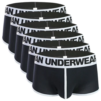 6pcs/lot Silk Polyester Men Sexy Boxers Black Underwear Transparent Mens Brand Boxershorts Breathable Homme Bokser Y855
6pcs/lot Silk Polyester Men Sexy Boxers Black Underwear Transparent Mens Brand Boxershorts Breathable Homme Bokser Y855