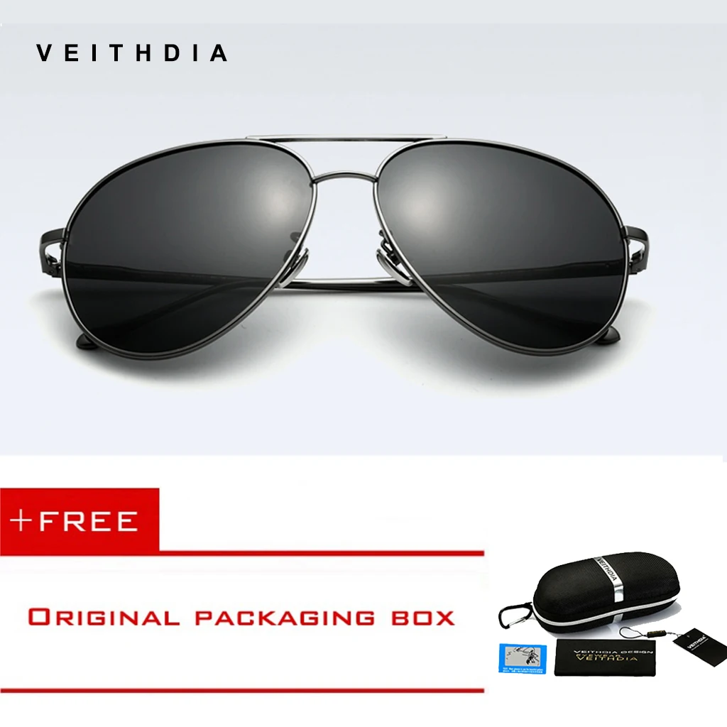 VEITHDIA Brand Fashion Unisex Sun Glasses Polarized Coating Mirror Driving aviation Sunglasses Oculos Male Eyewear For Men/Women
VEITHDIA Brand Fashion Unisex Sun Glasses Polarized Coating Mirror Driving aviation Sunglasses Oculos Male Eyewear For Men/Women