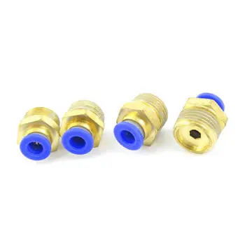 Air Compressor 3/8PT Male Thread to 6mm Tube Push in Quick Coupler 4 Pcs
Air Compressor 3/8PT Male Thread to 6mm Tube Push in Quick Coupler 4 Pcs