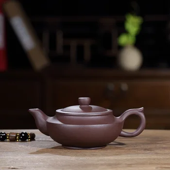 clay pot genuine pure hand-made raw ore old purple clay Han flat pot Kungfu teapot tea set wholesale special price
clay pot genuine pure hand-made raw ore old purple clay Han flat pot Kungfu teapot tea set wholesale special price