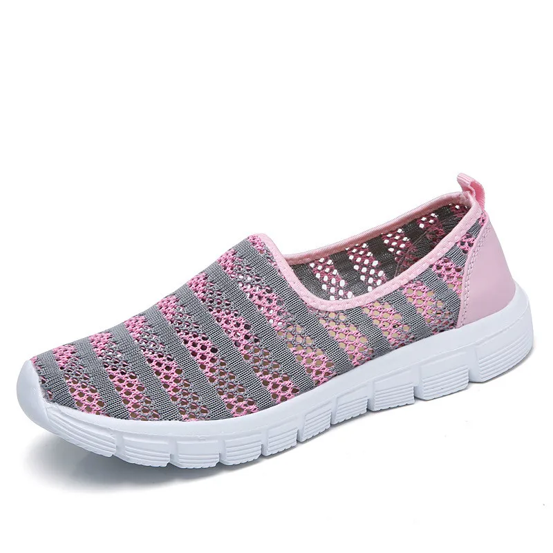 Sneakers Women Trainers Lightweight Tenis Feminino Summer Air Mesh Breathable Casual Shoes Striped Shallow Shoes Zapatos Mujer
Sneakers Women Trainers Lightweight Tenis Feminino Summer Air Mesh Breathable Casual Shoes Striped Shallow Shoes Zapatos Mujer