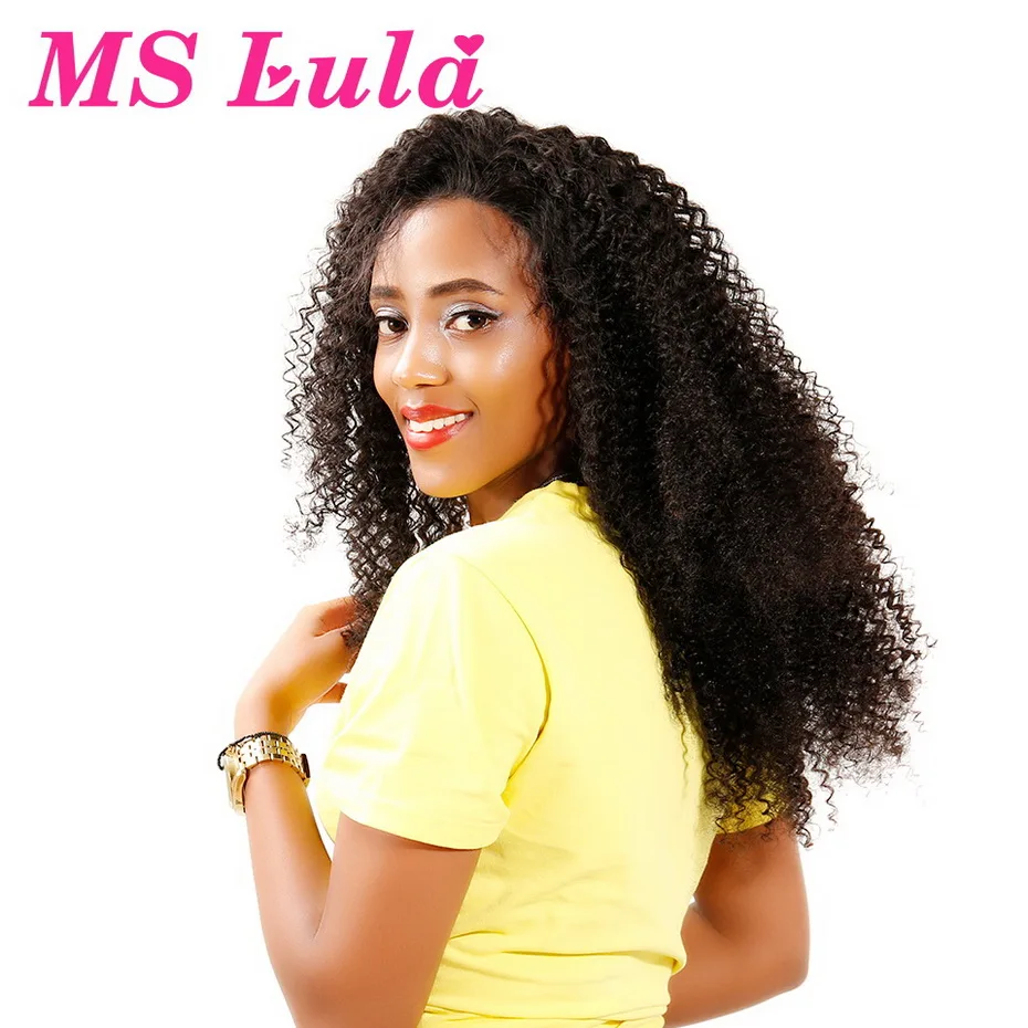 MS Lula Brazilian Afro Kinky Curly Lace Front Human Hair Wigs For Black Woman Pre Plucked With Baby Hair 13x4 Remy Hair
MS Lula Brazilian Afro Kinky Curly Lace Front Human Hair Wigs For Black Woman Pre Plucked With Baby Hair 13x4 Remy Hair