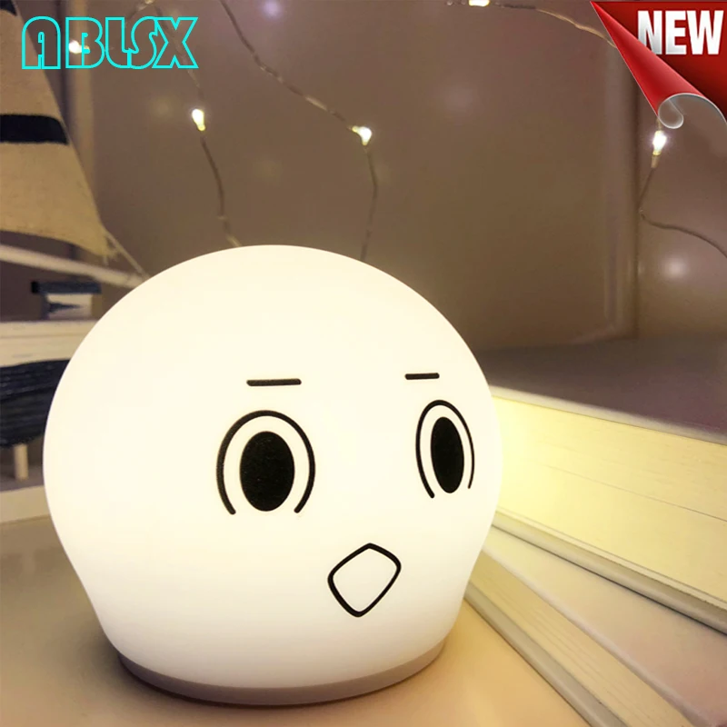 3D Cute Luminaire Control 7 Color Changed Night Lights For Children Bedroom Cartoon Face Night Light Christmas Xmas Kid Lights
3D Cute Luminaire Control 7 Color Changed Night Lights For Children Bedroom Cartoon Face Night Light Christmas Xmas Kid Lights