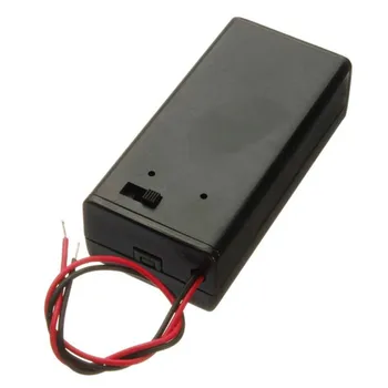 High Quality 2pcs/lot 9V Battery Box Pack Holder Case With ON/OFF Power Switch Toggle Black Portable Lighting Accessories
High Quality 2pcs/lot 9V Battery Box Pack Holder Case With ON/OFF Power Switch Toggle Black Portable Lighting Accessories