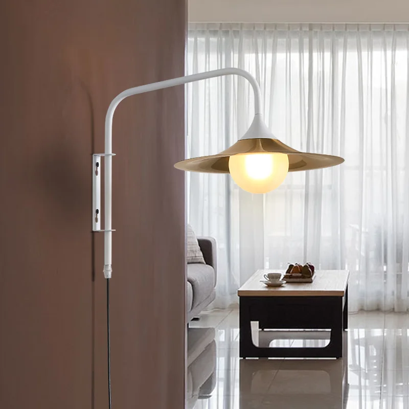 American minimalist creative wall lamp modern bedroom living room dining room Corridor Hotel Home bedside lamp
American minimalist creative wall lamp modern bedroom living room dining room Corridor Hotel Home bedside lamp