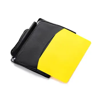 PVC Booklet Football Referee Case Standard Bookings Entertainment Game Great Fashion
PVC Booklet Football Referee Case Standard Bookings Entertainment Game Great Fashion