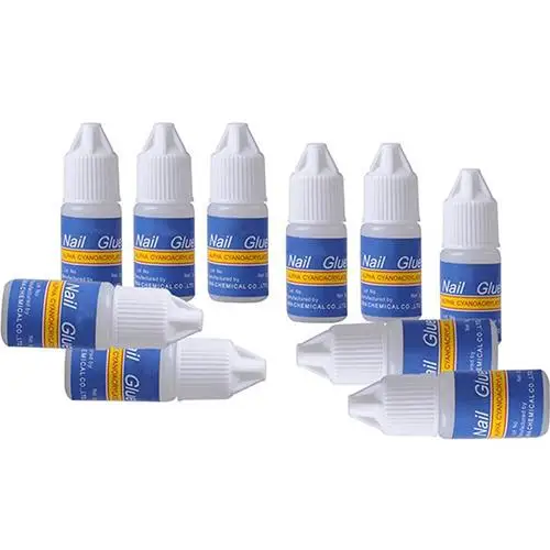 10 Pcs 3g Fast Drying Adhesive Nail Glue Professional Women's Acrylic Nail Art Tips Decor Manicure Tool Nails Decoration New
10 Pcs 3g Fast Drying Adhesive Nail Glue Professional Women's Acrylic Nail Art Tips Decor Manicure Tool Nails Decoration New