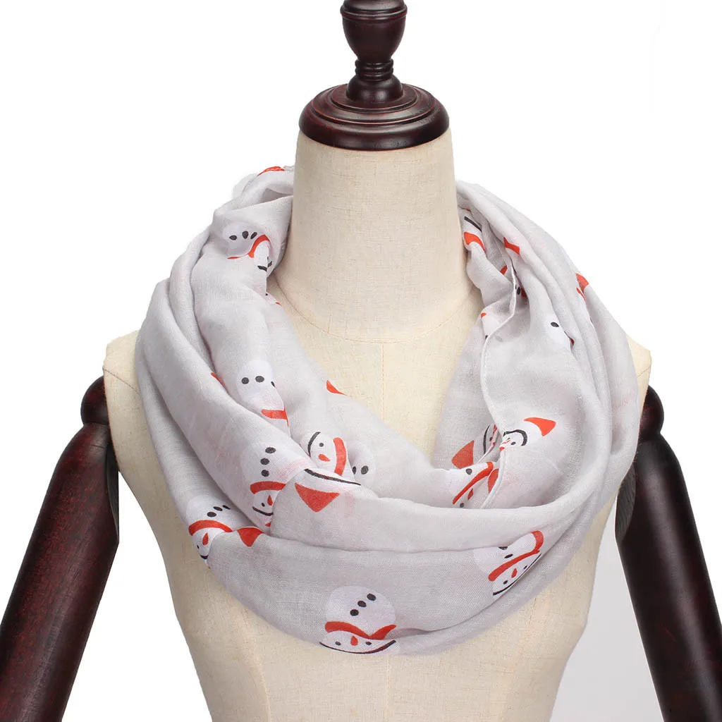 Women's Scarves Christmas Women Lady Santa Snow Snowman Scarf Sun Protection Gauze Kerchief Bufandas Invierno Mujer #N
Women's Scarves Christmas Women Lady Santa Snow Snowman Scarf Sun Protection Gauze Kerchief Bufandas Invierno Mujer #N