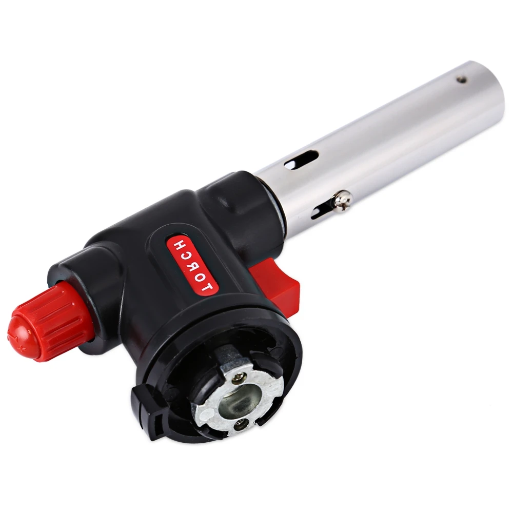 Multi Purpose Automatic Electronic Ignition Gas Torch Butane Jet Lighter For Camping Equipment Hinking Outdoor Stove 2018 New
Multi Purpose Automatic Electronic Ignition Gas Torch Butane Jet Lighter For Camping Equipment Hinking Outdoor Stove 2018 New