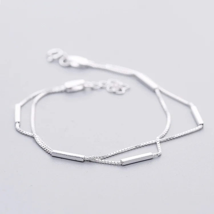 925 Sterling Silver Simple Round Bracelets & Bangles New Fashion Bracelet For Women sterling-silver-jewelry
925 Sterling Silver Simple Round Bracelets & Bangles New Fashion Bracelet For Women sterling-silver-jewelry