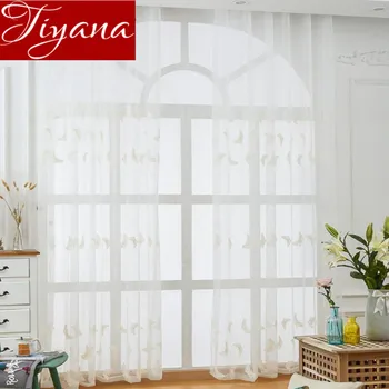 Embroidered Voile Curtains Pure White Net Sheer Butterflies Window Yarn Curtains For Modern Living Room Tulle Curtains X205 #30
Embroidered Voile Curtains Pure White Net Sheer Butterflies Window Yarn Curtains For Modern Living Room Tulle Curtains X205 #30