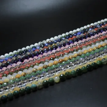 Wholesale AAA+ 17 Type Faceted 8 mm Natural Stone Crystal Beads For Jewelry Making DIY Bracelet Necklace Strand 15.5'' 47 PCS
Wholesale AAA+ 17 Type Faceted 8 mm Natural Stone Crystal Beads For Jewelry Making DIY Bracelet Necklace Strand 15.5'' 47 PCS