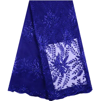 Royal Blue African Lace Fabric 2019 High Quality Lace French Mesh Fabric Beaded Stones Nigerian Swiss Lace Fabric For Dress 1404
Royal Blue African Lace Fabric 2019 High Quality Lace French Mesh Fabric Beaded Stones Nigerian Swiss Lace Fabric For Dress 1404