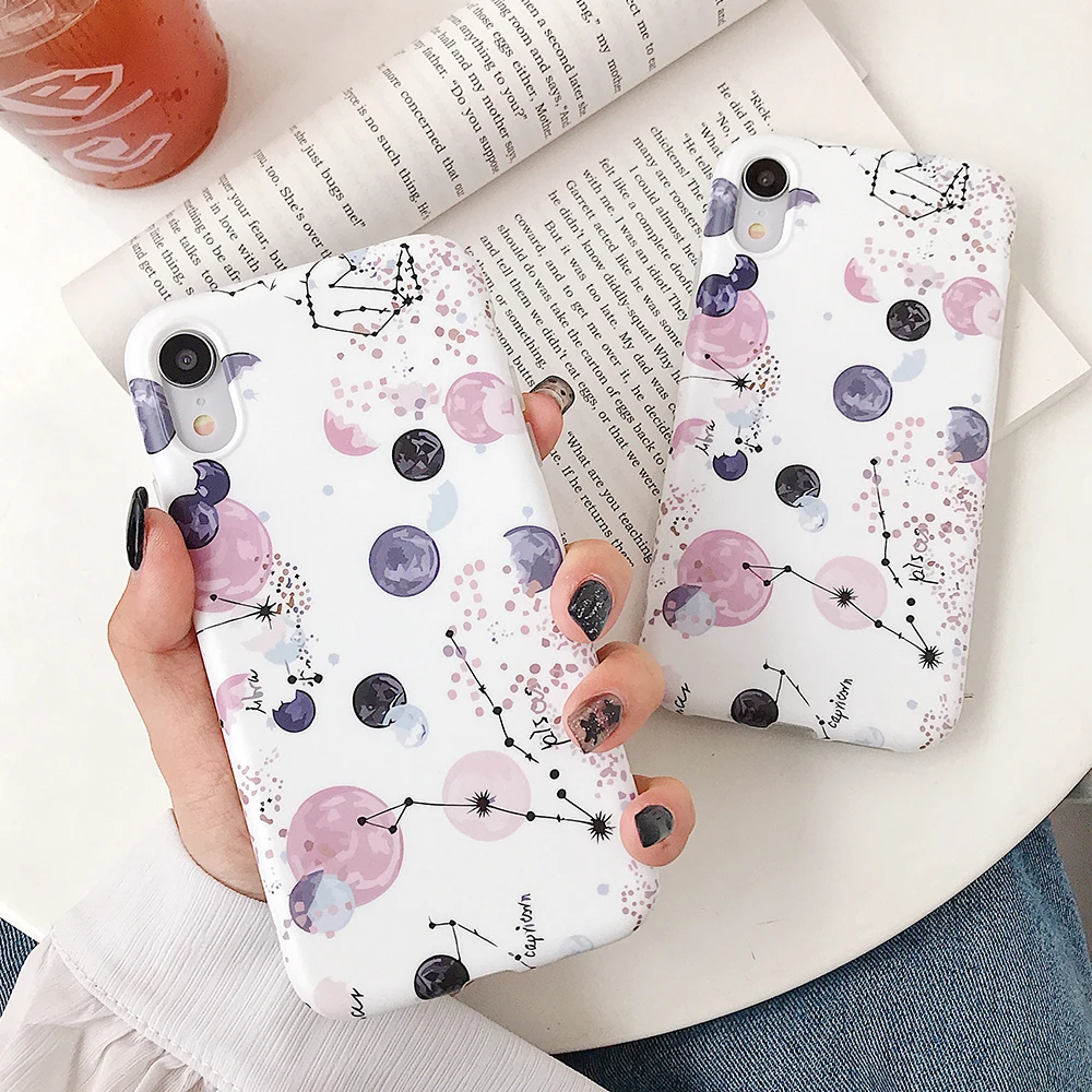 SUYACS Vintage Dipper Stars Planets Phone Case For iPhone XR XS Max 6 6S 7 8 Plus X Matte Soft IMD Full Body Phone Back Coverage
SUYACS Vintage Dipper Stars Planets Phone Case For iPhone XR XS Max 6 6S 7 8 Plus X Matte Soft IMD Full Body Phone Back Coverage