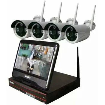JSA 4CH Wireless NVR Network Kit 960P 1.3MP WIFI CCTV System IR Outdoor P2P Video Security Surveillance With4PCS IP Camera
JSA 4CH Wireless NVR Network Kit 960P 1.3MP WIFI CCTV System IR Outdoor P2P Video Security Surveillance With4PCS IP Camera