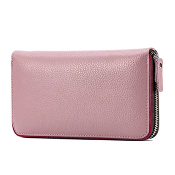 Leather wallet Europe and America multi-function zipper wallet large capacity ladies fashion credit card package
Leather wallet Europe and America multi-function zipper wallet large capacity ladies fashion credit card package
