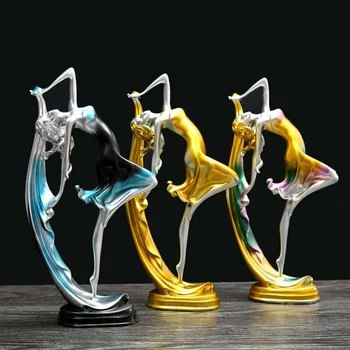 Collectible Figurine Sculpture Resin Dance Movements Dancer Statu Decoration Home Office Tabletop Ornament Decoration
Collectible Figurine Sculpture Resin Dance Movements Dancer Statu Decoration Home Office Tabletop Ornament Decoration