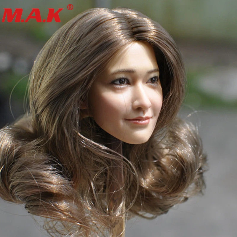 1/6 scale KUMIK KM18-29 female girl woman sexy young lady curls hair head sculpt Asia girl headplay model for 12'' body figure
1/6 scale KUMIK KM18-29 female girl woman sexy young lady curls hair head sculpt Asia girl headplay model for 12'' body figure