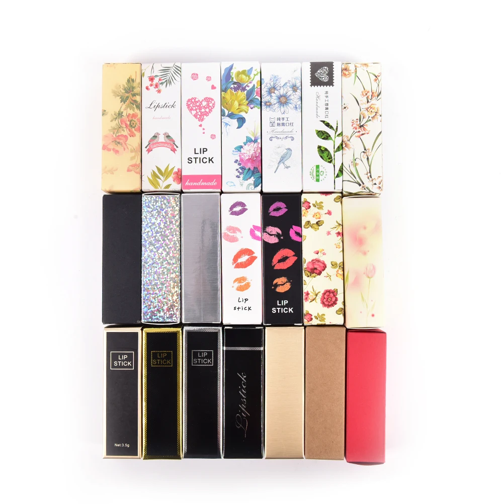 10pcs/lot 5G 5ml Lip Balm Tube Packaging Carton Box Lipstick Tube DIY Packing box Colorful Kraft Paper Gift 25*25*88mm
10pcs/lot 5G 5ml Lip Balm Tube Packaging Carton Box Lipstick Tube DIY Packing box Colorful Kraft Paper Gift 25*25*88mm