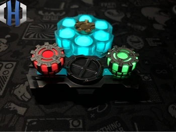 Titanium Luminous Knife Pendant Iron Man Core Knife Pendant Mark 2 Ark Reaction Furnace Flashlight Umbrella Rope Knife Beads
Titanium Luminous Knife Pendant Iron Man Core Knife Pendant Mark 2 Ark Reaction Furnace Flashlight Umbrella Rope Knife Beads