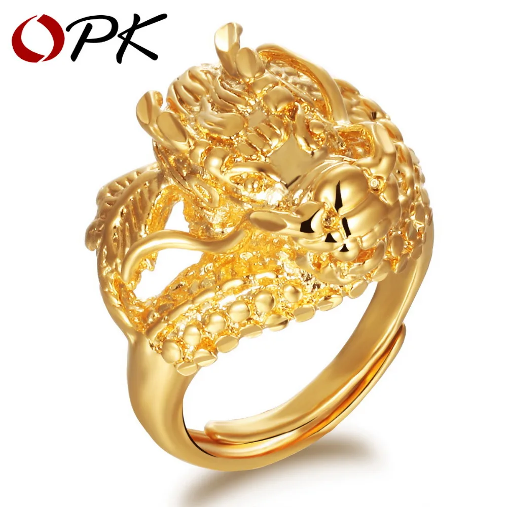OPK Vintage Dragon Head Design Mans Rings Punk Style Copper Gold Color Adjustable Mens/Women Wedding Jewelry Finger Bands KJ019
OPK Vintage Dragon Head Design Mans Rings Punk Style Copper Gold Color Adjustable Mens/Women Wedding Jewelry Finger Bands KJ019