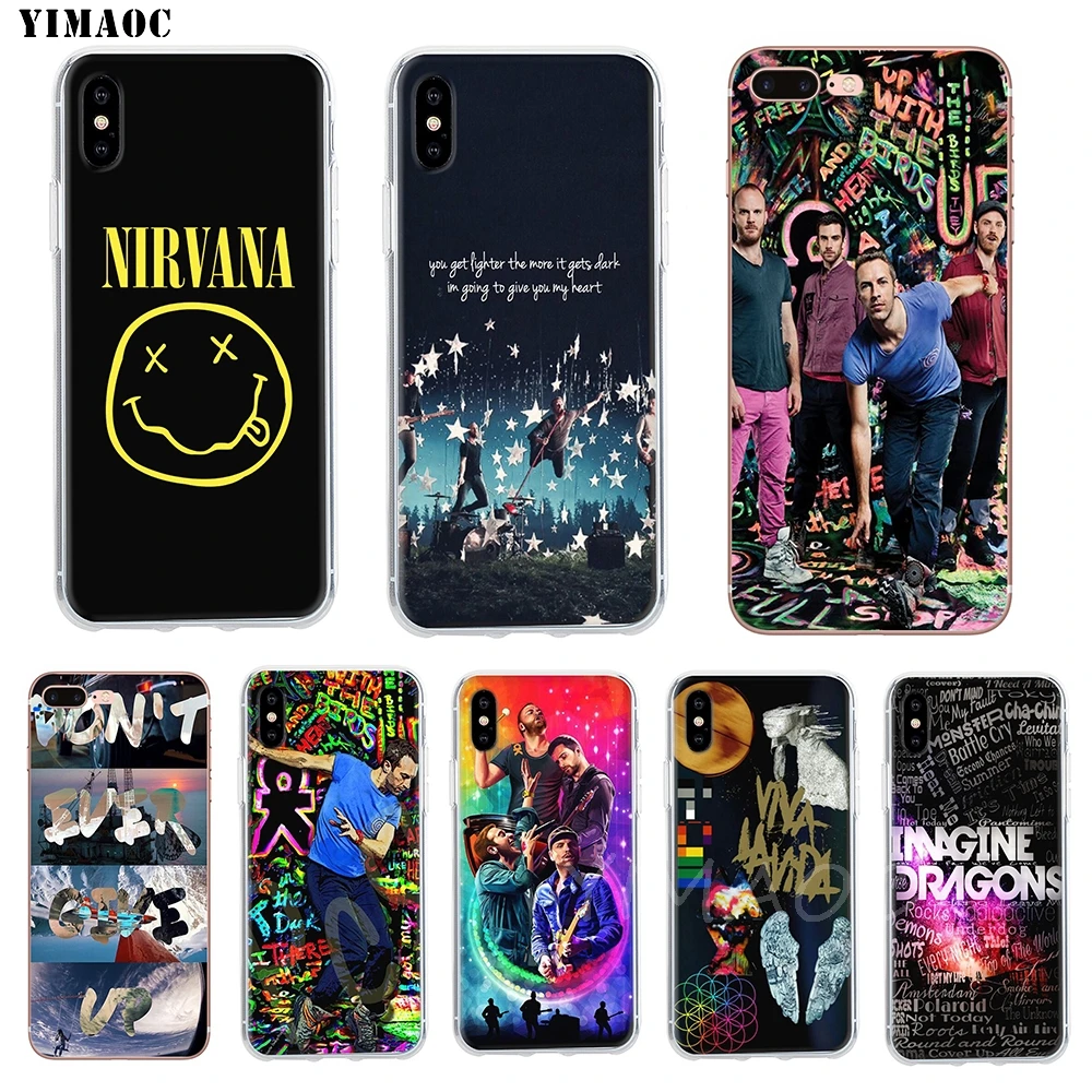 YIMAOC Coldplay Soft TPU Silicone Case for Apple iPhone 8 7 6 6S Plus X 5 5S SE for iPhone XS Max XR Cases
YIMAOC Coldplay Soft TPU Silicone Case for Apple iPhone 8 7 6 6S Plus X 5 5S SE for iPhone XS Max XR Cases