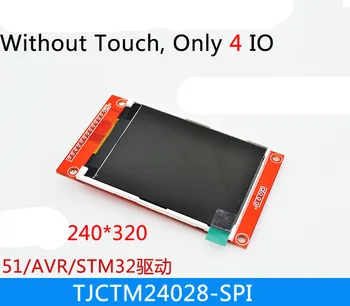 2.8 inch 240*320 TFT display without touch panel least 4 IO ILI9341 LCD screen module
2.8 inch 240*320 TFT display without touch panel least 4 IO ILI9341 LCD screen module