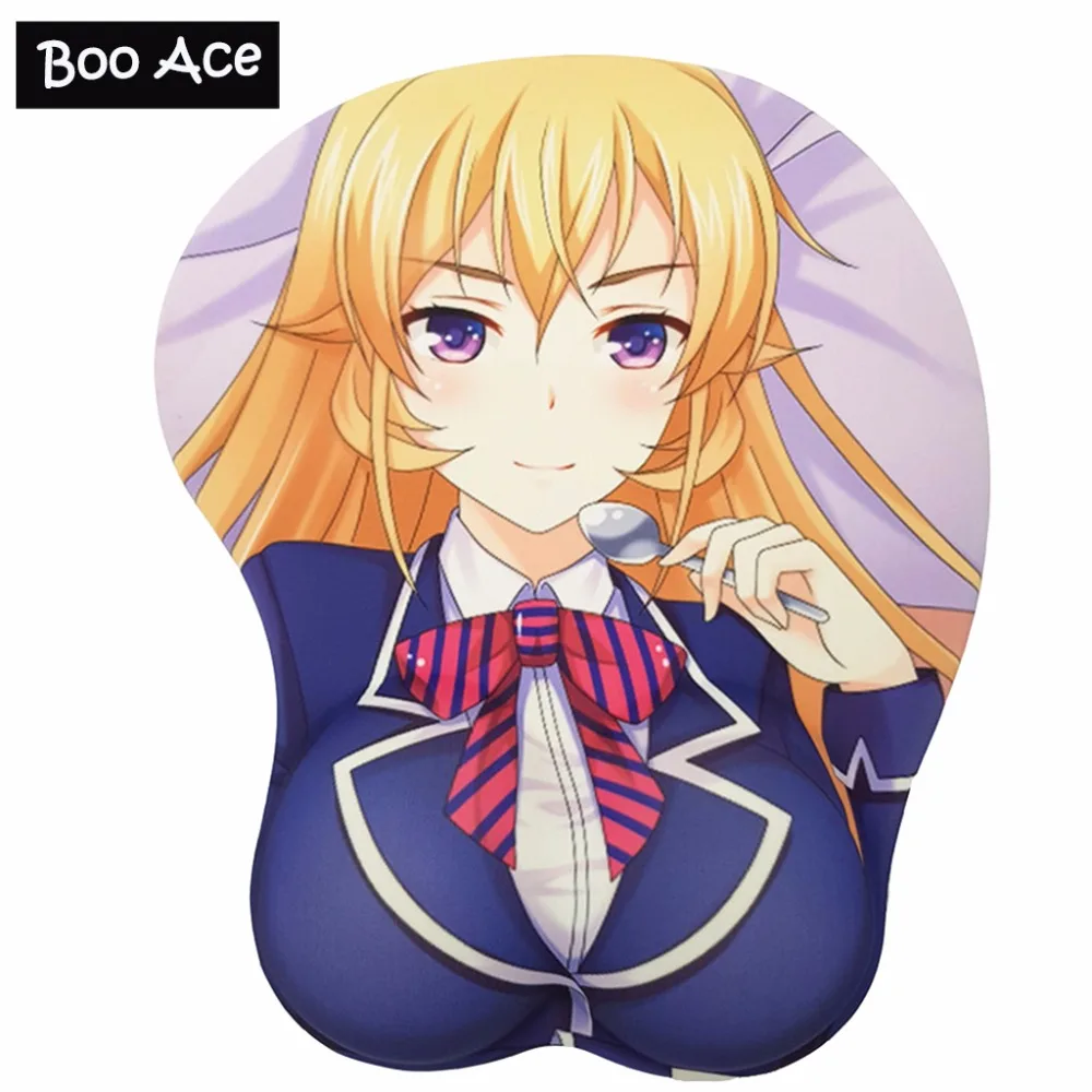 Shokugeki no Soma - Anime 3D Soft Breast Chest Mouse Pad with wrist rest L26*W21*H3.2cm Original 2WAY Fabric
Shokugeki no Soma - Anime 3D Soft Breast Chest Mouse Pad with wrist rest L26*W21*H3.2cm Original 2WAY Fabric