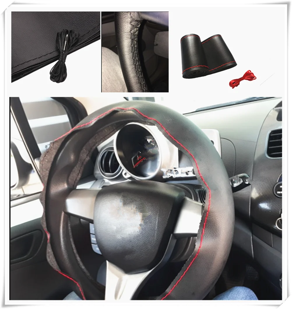 Auto parts steering wheel cover DIY38 cm fiber hand sewing for Honda Pilot Insight HR-V CR-V Odyssey Jazz Fit
Auto parts steering wheel cover DIY38 cm fiber hand sewing for Honda Pilot Insight HR-V CR-V Odyssey Jazz Fit