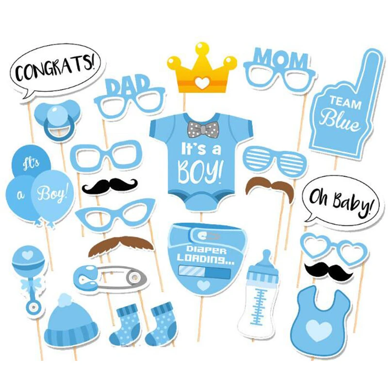 25Pcs/Set Baby Shower Photo Booth Props Its a Boy Girl Fun Diy Birthday Party Decoration PhtotoBooth Mustache Centerpieces
25Pcs/Set Baby Shower Photo Booth Props Its a Boy Girl Fun Diy Birthday Party Decoration PhtotoBooth Mustache Centerpieces