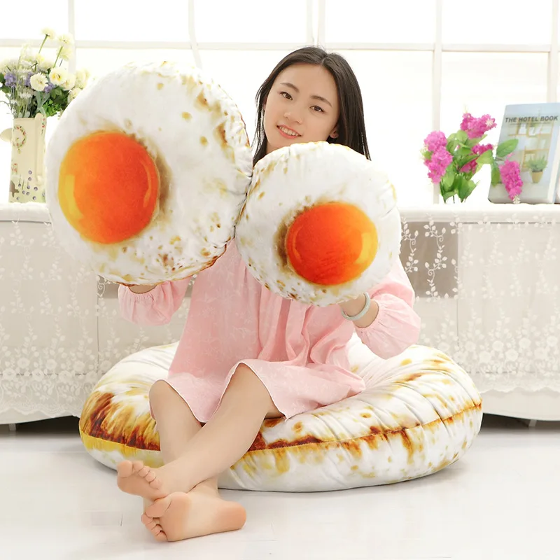 Round Pillow Decoration Home Plush Pillow New Short Plush Simulation Omelette Pillow 40cm 55 cm 95 cm Pillow Birthday Gift
Round Pillow Decoration Home Plush Pillow New Short Plush Simulation Omelette Pillow 40cm 55 cm 95 cm Pillow Birthday Gift