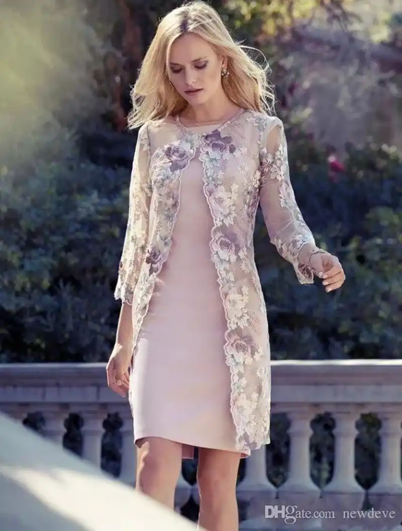 jacket over evening gown