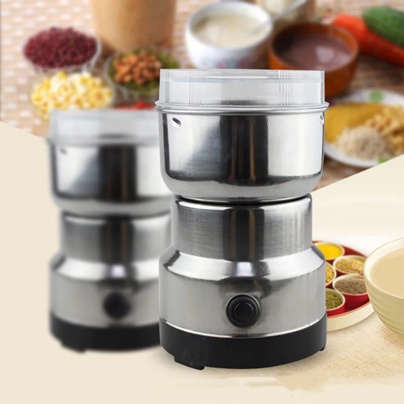 Grinder With Plug Household Grinding Mill Stainless Steel Pulverizer Machine Cereal Milling Machine Super Mini Medicine Grinder
Grinder With Plug Household Grinding Mill Stainless Steel Pulverizer Machine Cereal Milling Machine Super Mini Medicine Grinder