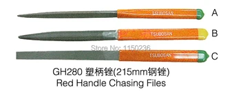 free shipping GH280 3pcs/lot gold silver jewelry engraving file Red handle chaning Jewelry making files,polishing fixing files
free shipping GH280 3pcs/lot gold silver jewelry engraving file Red handle chaning Jewelry making files,polishing fixing files