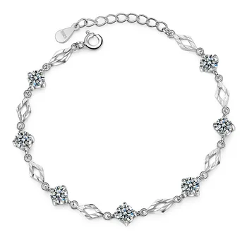 S925 Silver Bracelet Girls Simple Love Confession Hand Chain for Women Korean Fashion Jewelry Birthday Gifts 2 Colors Bracelet
S925 Silver Bracelet Girls Simple Love Confession Hand Chain for Women Korean Fashion Jewelry Birthday Gifts 2 Colors Bracelet