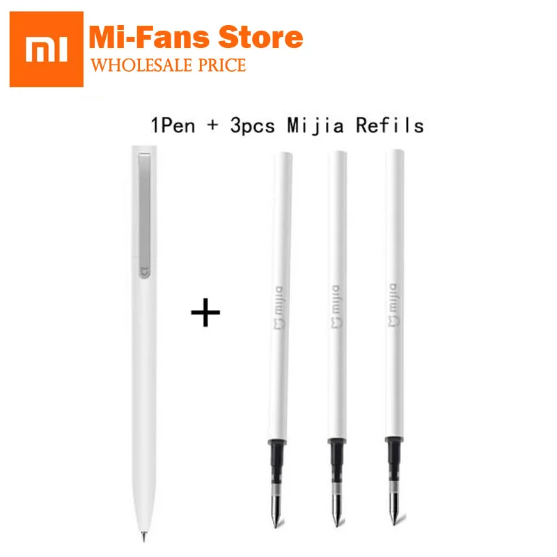 Xiaomi Mijia Sign Pens 9.5mm Signing Pens PREMEC Smooth Switzerland Refill MiKuni Japan Ink add Mijia Pens Black Refill D5
Xiaomi Mijia Sign Pens 9.5mm Signing Pens PREMEC Smooth Switzerland Refill MiKuni Japan Ink add Mijia Pens Black Refill D5