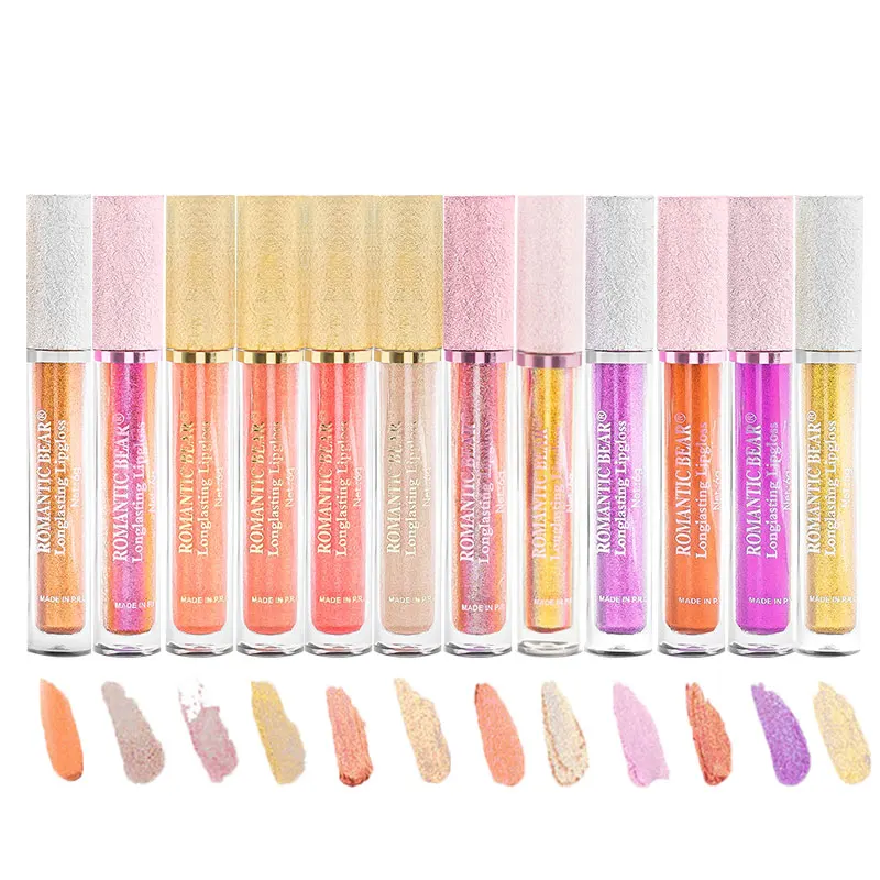 Romantic Bear Metallic Lip Gloss Waterproof Long Lasting Liquid Lipstick Lip Tint Makeup Cosmetics Labiales Maquiagem
Romantic Bear Metallic Lip Gloss Waterproof Long Lasting Liquid Lipstick Lip Tint Makeup Cosmetics Labiales Maquiagem