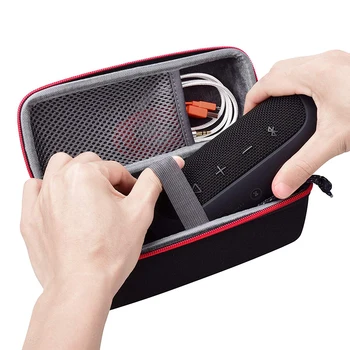 Shockproof Carrying Case for JBL Flip 1/2/3/4 Waterproof Portable Wireless Bluetooth Speaker - Fits USB Cable and Wall Charger
Shockproof Carrying Case for JBL Flip 1/2/3/4 Waterproof Portable Wireless Bluetooth Speaker - Fits USB Cable and Wall Charger