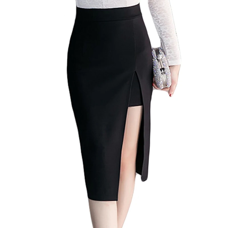 2018 Women High Waist Tight Skirt Spring Summer Slit Bodycon Pencil Skirts Elegant Women Red Black Office Skirts E0759
2018 Women High Waist Tight Skirt Spring Summer Slit Bodycon Pencil Skirts Elegant Women Red Black Office Skirts E0759