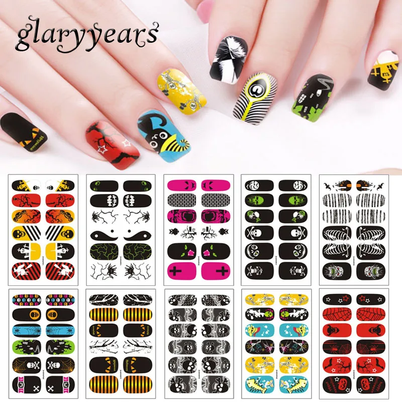 glaryyears Halloween 1 Sheet Full Cover Y Nail Art Decal Spider Web Skull Pattern Sticker Fearful Nail Sticker Wrap Holiday Gift
glaryyears Halloween 1 Sheet Full Cover Y Nail Art Decal Spider Web Skull Pattern Sticker Fearful Nail Sticker Wrap Holiday Gift