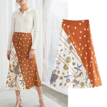 Long Skirt high waist Vintage stain dot and Beck Starfish printing midi Boho Skirt women 2019 Summer skirts womens
Long Skirt high waist Vintage stain dot and Beck Starfish printing midi Boho Skirt women 2019 Summer skirts womens