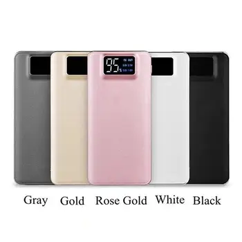 20000mah Power Bank LED Light Mobile Phone Charger Powervank Portable External Battery Charging for Xiaomi iPhone Redmi Huaeri
20000mah Power Bank LED Light Mobile Phone Charger Powervank Portable External Battery Charging for Xiaomi iPhone Redmi Huaeri
