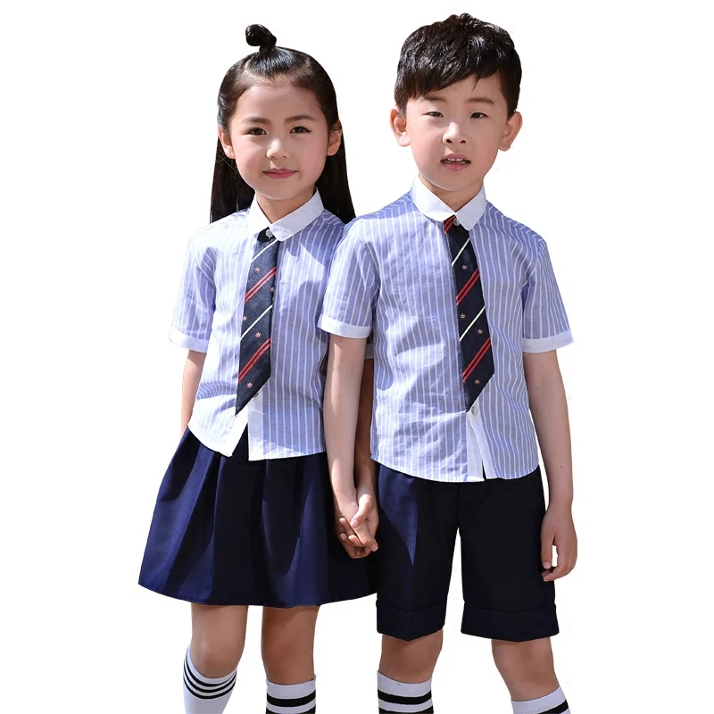 Boys blue Pants Blue Striped Shirt Girls Summer Wedding Skirt Shirts Set with Bowtie Birthday School Uniform Children Suit
Boys blue Pants Blue Striped Shirt Girls Summer Wedding Skirt Shirts Set with Bowtie Birthday School Uniform Children Suit