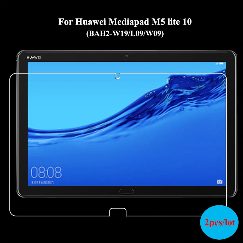 2pcs/lot Screen Protector For Huawei Mediapad M5 lite 10 BAH2-W19/L09/W09 10.1" Tempered Glass Anti-shatter Protective Film
2pcs/lot Screen Protector For Huawei Mediapad M5 lite 10 BAH2-W19/L09/W09 10.1" Tempered Glass Anti-shatter Protective Film