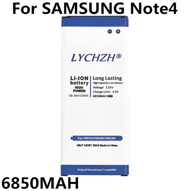 Original For Samsung Galaxy Note 4 Replacement Battery for N910 N910F N910A N910V N910P N910T N910H EB-BN910BBE 3220mAh
Original For Samsung Galaxy Note 4 Replacement Battery for N910 N910F N910A N910V N910P N910T N910H EB-BN910BBE 3220mAh