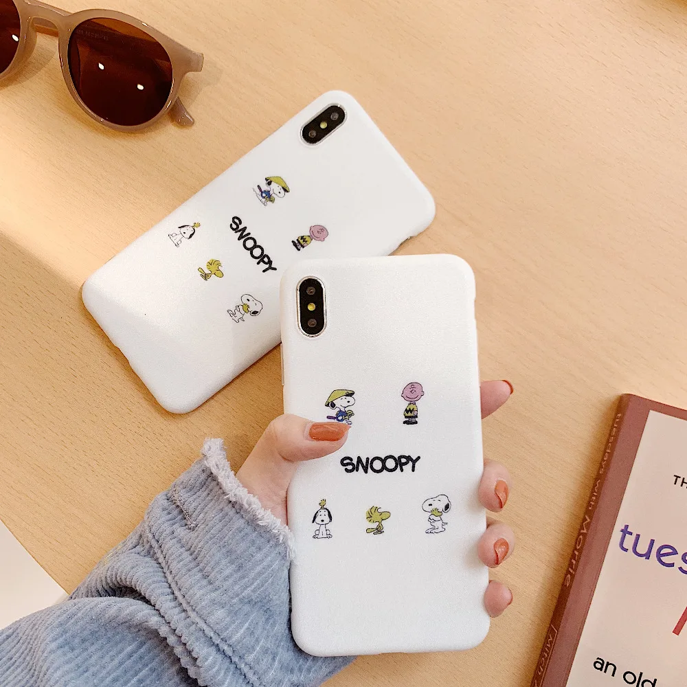 maosenguoji Silk pattern funny Cartoon Little snoopys dog Fashion Mobile Phone Case for iphone 6 6s 7 8 plus 9 X XR XS MAX cover
maosenguoji Silk pattern funny Cartoon Little snoopys dog Fashion Mobile Phone Case for iphone 6 6s 7 8 plus 9 X XR XS MAX cover