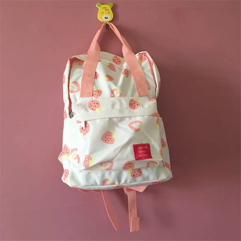 Japanese Ladies cute strawberry casual backpack campus student shoulder bag portable backpack schoolbag girls Travel Bolsa
Japanese Ladies cute strawberry casual backpack campus student shoulder bag portable backpack schoolbag girls Travel Bolsa